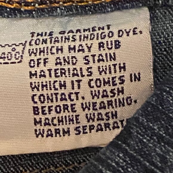 UNIONBAY stretch Blue Jeans Hand Splattered Fabric Paint & Rhinestones Size 5 - Picture 5 of 11